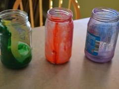 Recycled Heart Crayons