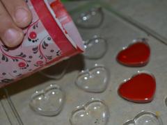 Recycled Heart Crayons