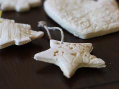 Nature-Inspired Salt Dough Ornaments