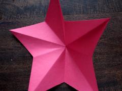 Folded Paper Stars