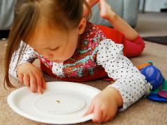 Paper Plate Math & Alphabet Game