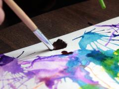 Painting With Straws