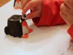 Egg Carton Penguin