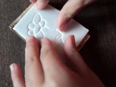 Styrofoam Stamps