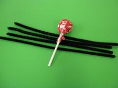 Spider Lollipops