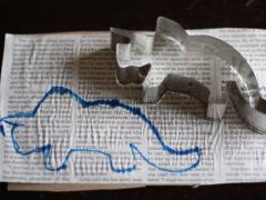Newspaper Ornaments
