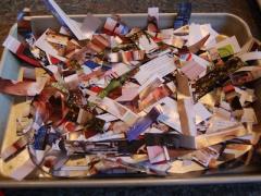 Mod-Podge Magazine Christmas Trees