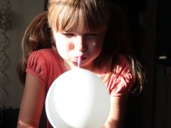 Balloon Propeller (Newton's Third Law) 