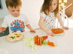 Build Your Own Veggie Pizza